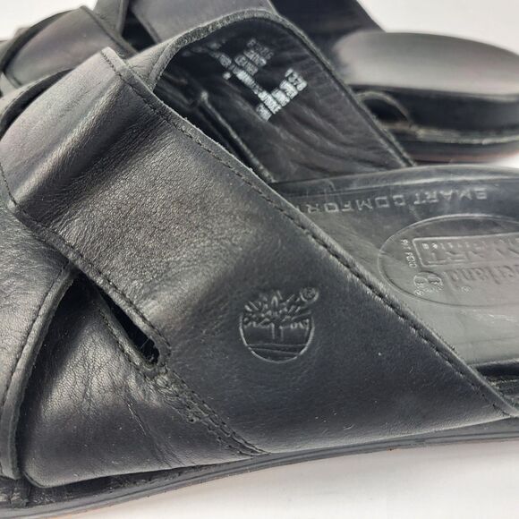 Vintage Timberland Smart Leather Slide Sandals Slip On Men\'s Size 12M Black main image 15